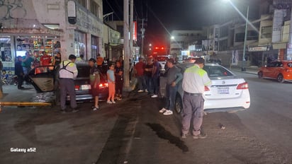 Accidente en el Centro de Gómez Palacio deja una mujer lesionada