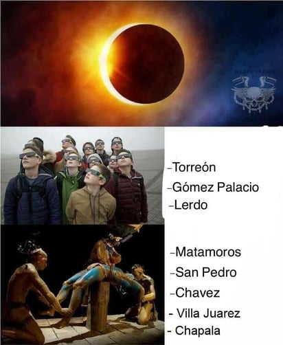 Eclipse solar memes (REDES)