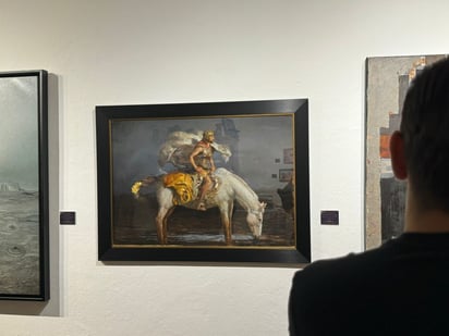 Obra de Carlos Cárdenas, reconocido artista a nivel