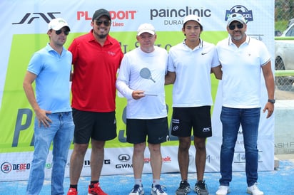 Noé y Toño de la Peña se quedaron con el subcampeonato en el Torneo de Pádel de El Siglo de Durango.