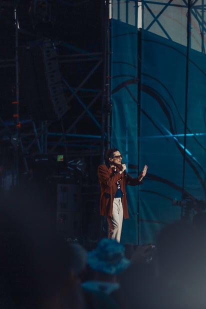 Recientemente, Larregui estuvo presente en el Festival Cordillera.