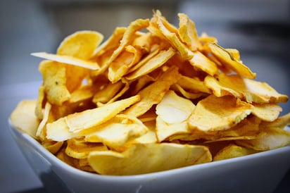 Chips de zanahoria y calabaza.