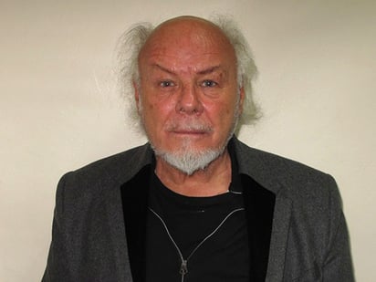 Gary Glitter en 2015, tras ser condenado a 16 años de prisión.