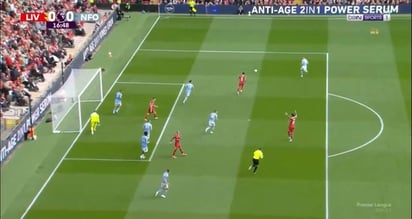 Luis Díaz fue quien casi logró inaugurar el marcador para Liverpool, pero no logró materializar.