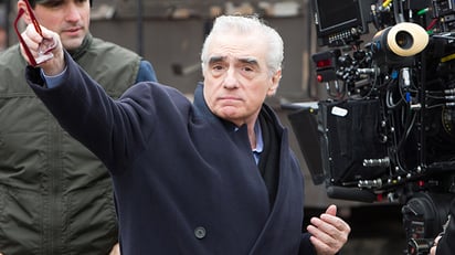 El célebre director Martin Scorsese, productor del proyecto.