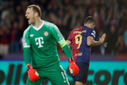 Recordando su paso por el Bayern, Lewandowski no celebró su tanto.