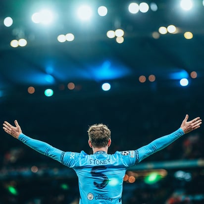 John Stones, uno de los héroes ciudadanos en la goleada por 5-0.