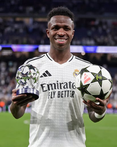 Vinicius Jr., quien también fue elegido como el mejor jugador de la jornada.