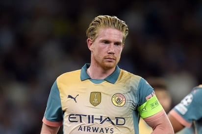 De Bruyne, importantísimo para el Manchester City, sigue aún lesionado.