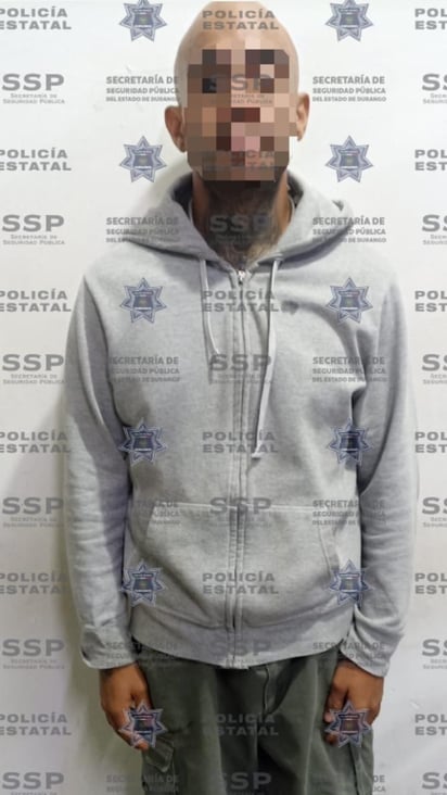 Estatales aseguraron a un sujeto por agredir físicamente a vecinos en Durango capital.	