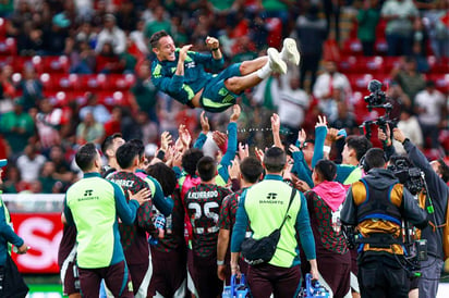 Andrés Guardado, tras su retiro de la Selección Mexicana ante EUA.