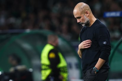 Pep Guardiola tras la dura derrota sufrida ante el Sporting CP.