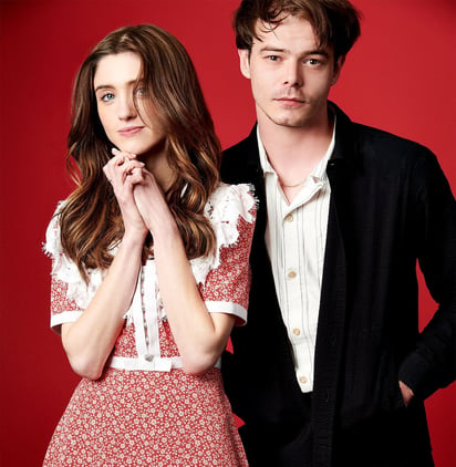 Natalia Dyer y Charlie Heaton, la famosa pareja de 
