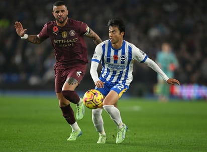 En su último compromiso por Premier League, el Manchester City cayó ante el Brighton.