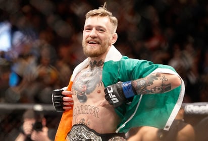 Conor McGregor, reconocido por su trabajo en el octágono de UFC.