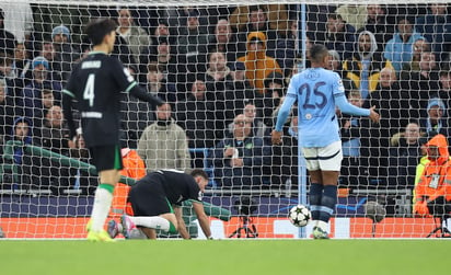 El momento del esperado gol, con el cual el 'Chaquito' firmó el 3-2.