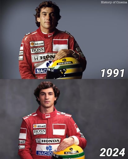 Gabriel Leone, quien destacó con su interpretación de Ayrton Senna.
