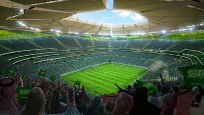 Así se verá el estadio que inaugure el Mundial 2034.