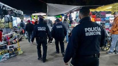 Seguridad. Hay presencia permanente de elementos de Policía.