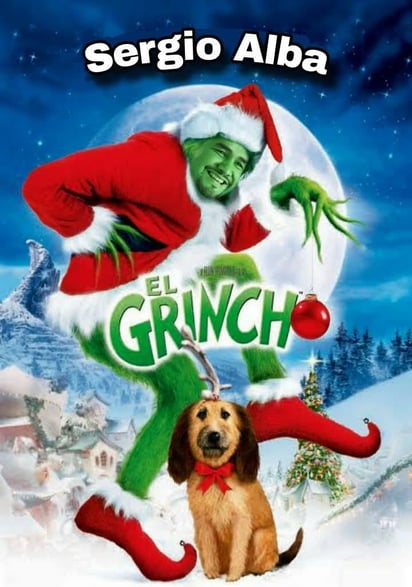 El icónico meme de 'El Grinch'.