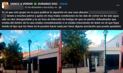 La publicación original, en cuestión, la cual se hizo viral por redes sociales.