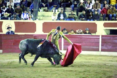 Ganador. Antonio García 'El Chihuahua' se llevó la tarde en la Corrida de Año Nuevo, en la Plaza de Toros Alejandra.