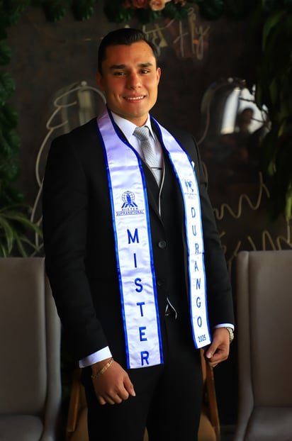 Alejandro Herrera Alvarado, el nuevo representante de Mr. Supranational Durango.