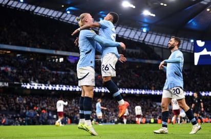 Erling Haaland y Savinho, la dupla responsable de dos de los cuatro goles de hoy.