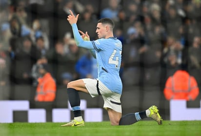 Phil Foden logró la redención y puso su segundo gol en la actual temporada.