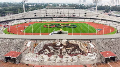 Así se ve el mítico Estadio Universitario, casa del Cruz Azul durante el 2025.