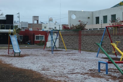 Si hubo nevada en la capital, pero esta se registró en la madrugada.