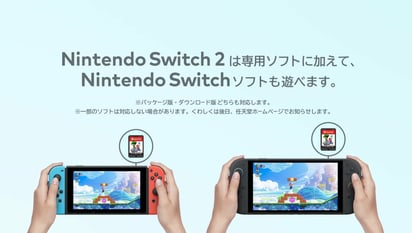 Así se ve la Nintendo Switch original y la Switch 2, comparadas una con la otra.