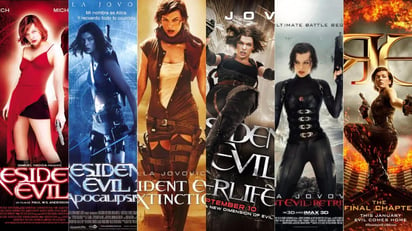 Pese a ser muy criticados, los filmes de Resident Evil con Milla Jovovich fueron un total éxito en taquilla.