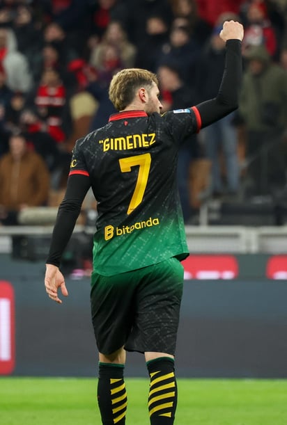 Contundente. Apadrinado por Zlatan Ibrahimovic, Santiago Giménez ha llegado al Rossoneri en busca de mejorar los números ofensivos del británico Tammy Abraham.