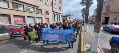 Marcha. Los veterinarios salieron a las calles a marchar y a exigir no más agresiones ni físicas ni por redes sociales en su contra.