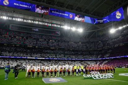 Un Santiago Bernabéu lleno de aficionados merengues fue sede de este increíble encuentro.