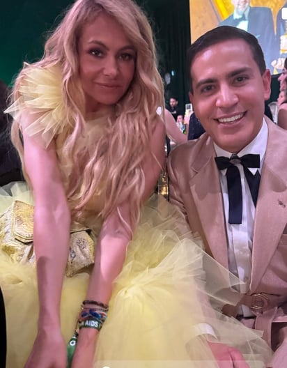 Paulina Rubio y Gabriel Rivera-Barraza.