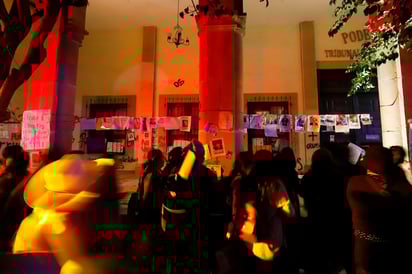Denuncias. Parte de la conmemoración de cada 8 de marzo es hacer las denuncias públicas para demandar que se haga justicia.
