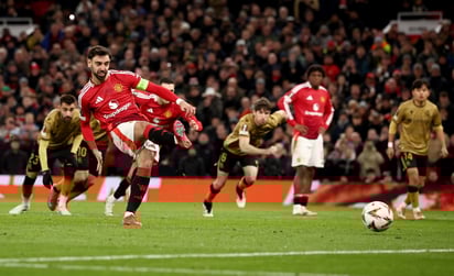 Gracias a su garra y capitanía, Bruno Fernandes consiguió la victoria a favor de los Red Devils.
