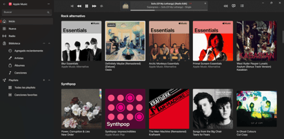 A través de una interfaz muy similar a iTunes, Apple Music es la segunda plataforma más usada en México, con cerca del 6% de internautas.