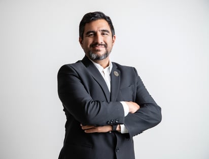 Luis Fernando Rangel Torres, presidente del Colegio de Arquitectos de Durango AC (Foto: Andrea Navarro)
