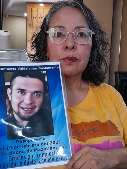 Laura. Junto con otras madres buscadoras, se han dado apoyo para seguir en pie y tratar de localizar a sus hijos.