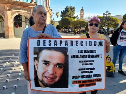 Mazatlán. En apoyo con colectivos de Sinaloa buscan a Luis Humberto Valdemar Bustamante, entre otros duranguenses.