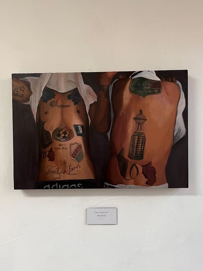 El simbolismo a través del cuerpo humano y sus componentes son parte esencial de la obra de Calderón Garrido.