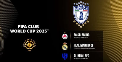 Pachuca forma parte de uno de los grupos más complicados y difíciles de todo el Mundial de Clubes.