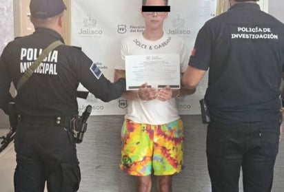 Así fue presentado ante las autoridades Alex Marin, aunque aún es una incógnita que pasará con él en el futuro.