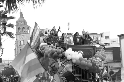 Orgullo. La Marcha de la Diversidad Sexual que se realiza en la capital ha crecido cada año.