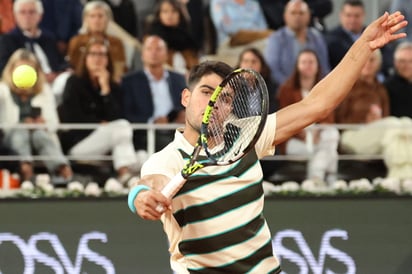Alcaraz demostró con este set su amplio poderío, siendo a su corta edad uno de los mejores en la pista a nivel mundial.