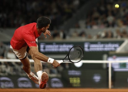 Demostrando que a su edad sigue dando calidad, Djokovic consiguió su victoria 101 en la Philippe Chatrier.