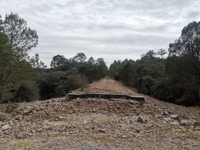Condiciones. Lo que antes eran las vías férreas actualmente lucen condiciones como la de esta imagen, en la que los rieles han desaparecido.